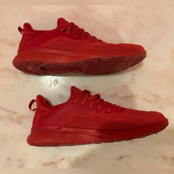 APL Vibrant Red Sneakers - Picture 3 of 7